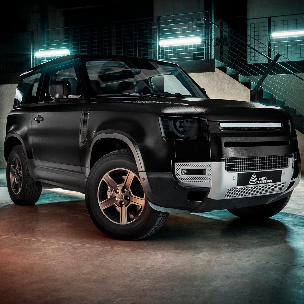 Vinil Wrap Negro Texturizado Rugged Onyx Black SW900-182-X Avery Dennison