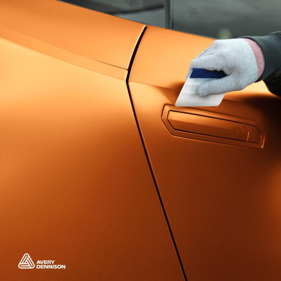Vinil Wrap Naranja Satin Stunning Orange SW900-316-S Avery Dennison